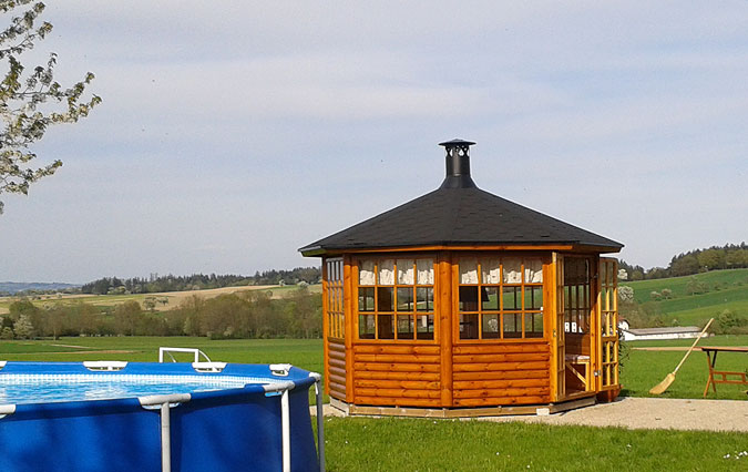 Grillpavillon Scandia: Aufbau und Einrichtung