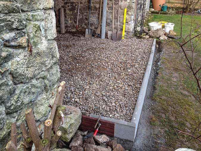 Kreative Idee: Gartenhaus eingebaut in einer alten Scheune