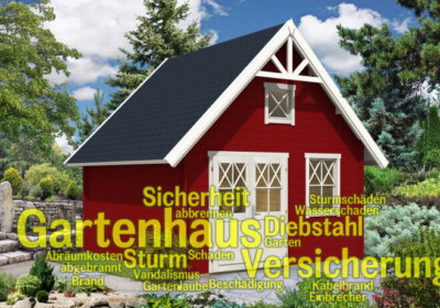 Gartenhaus versichern