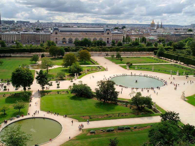 Tuileriengarten in Paris