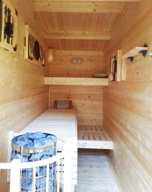 Sauna ins gartenhaus bauen