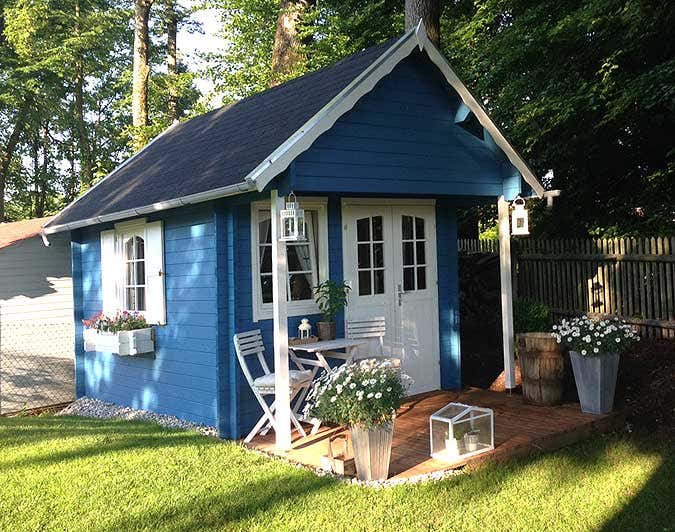 gartenhaus-blau-komplett