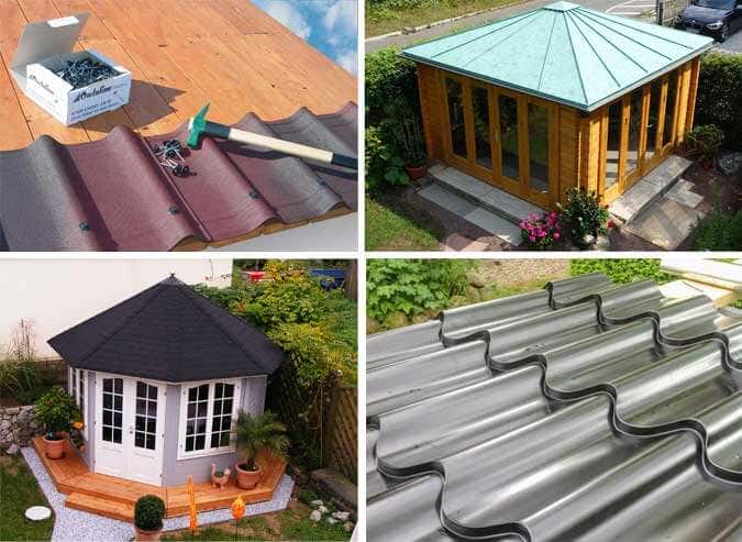 Die richtige Dacheindeckung für ein Gartenhaus wählen