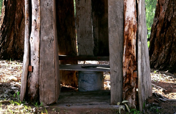 Toilette für garten