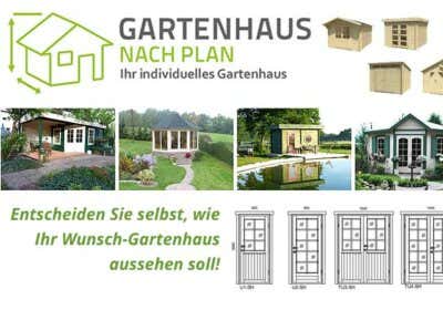 Gartenhausplanung mit Gartenhauskonfigurator