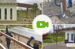 Terrassenüberdachung Aufbau Video