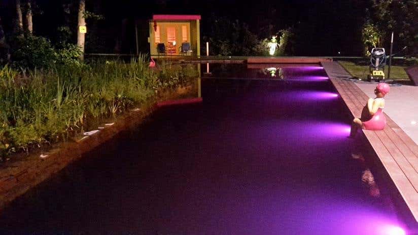 Saunahaus Turku Pool lila