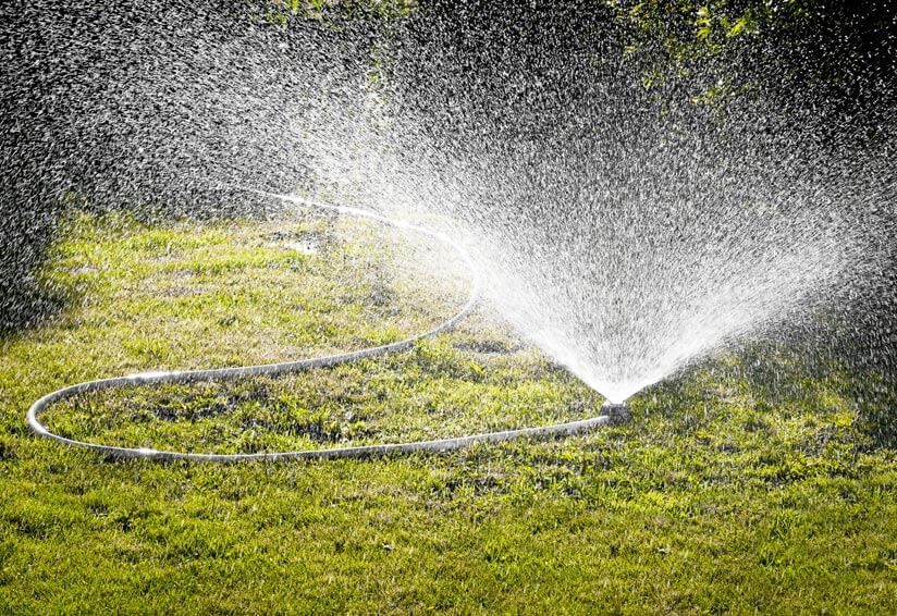 Gartenschlauch Wasserstrahl