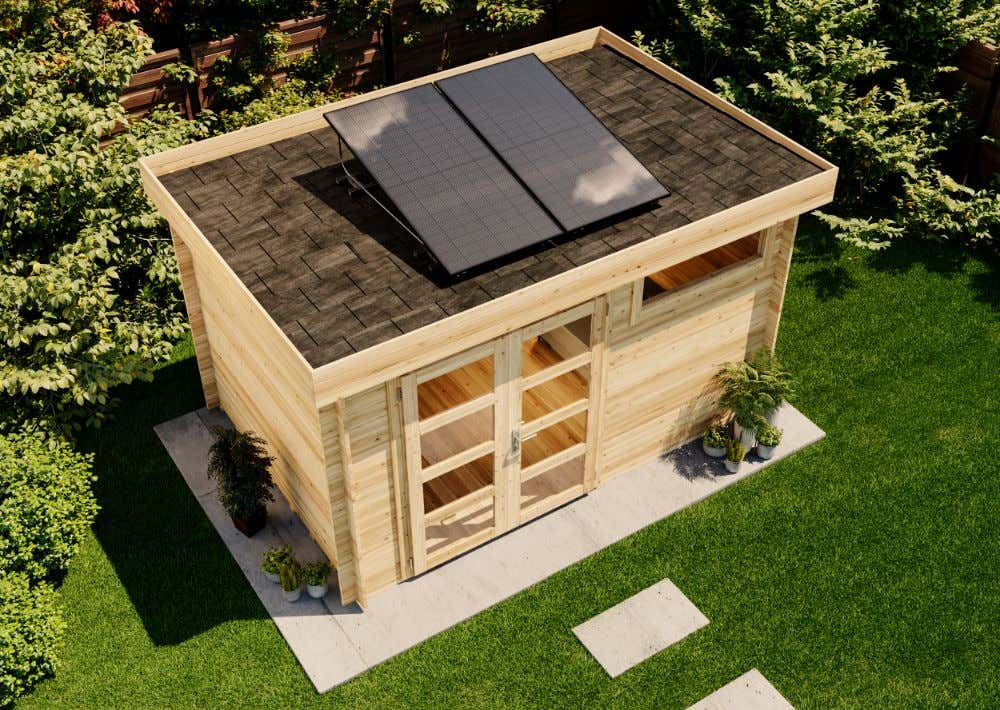 Priwatt Solaranlage Duo für Flachdächer