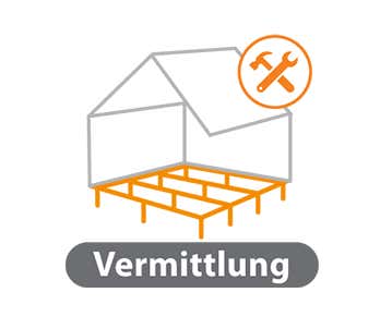 Vermittlung von Schraubfundament: Artikel und Montage bis 15 m²